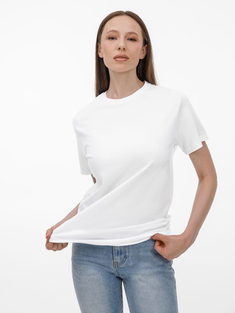 Футболка унисекс T-Bolka 180, белая, размер 5XL