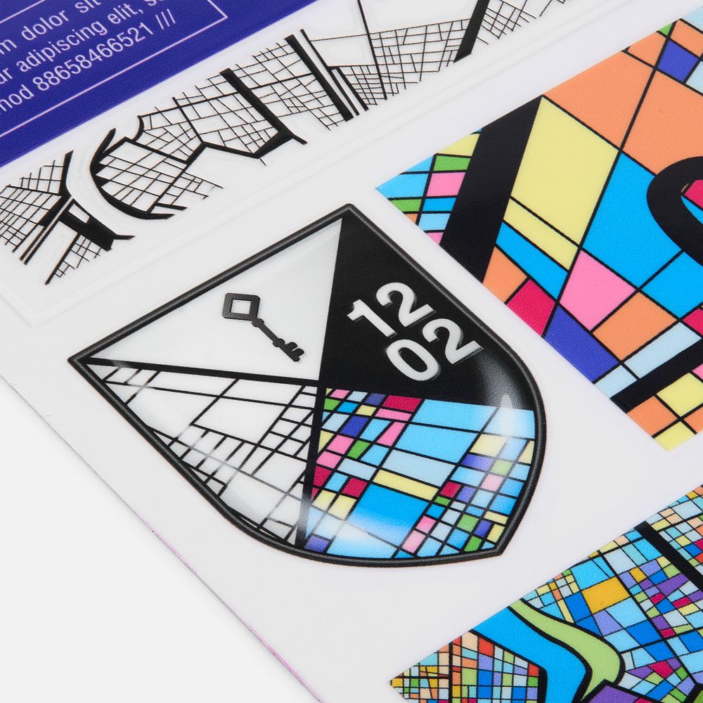 Печать на Наклейки UV-DTF Sticker Pack на заказ в Москве | К7