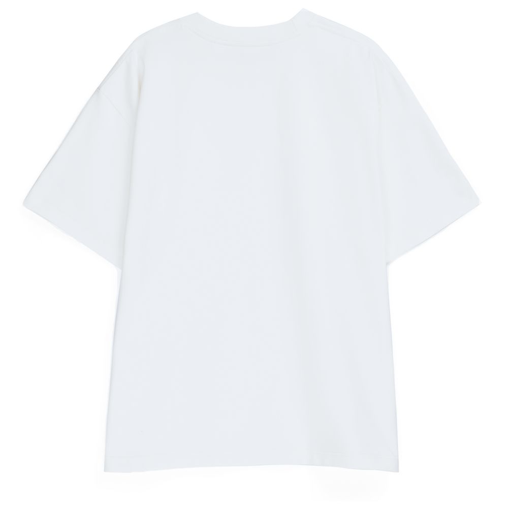 Футболка оверсайз Kangas, белая, M/L