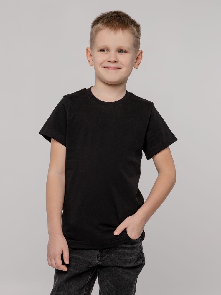 Футболка детская T-Bolka Kids, черная, 10 лет