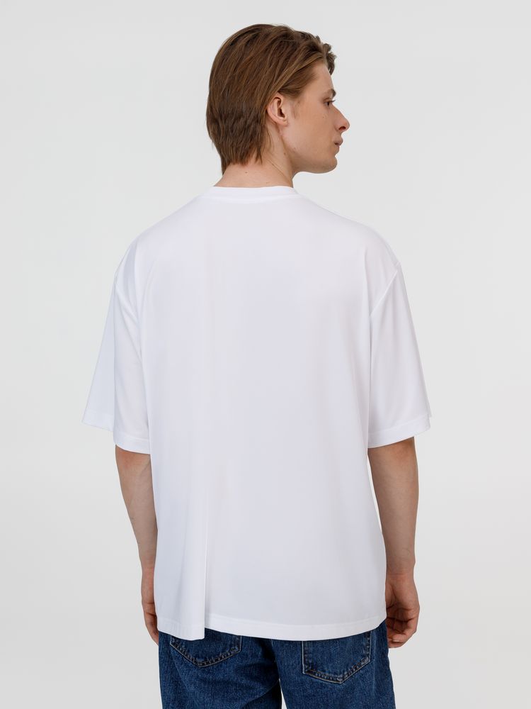 Футболка из бифлекса Morfiss, белая, размер M/L