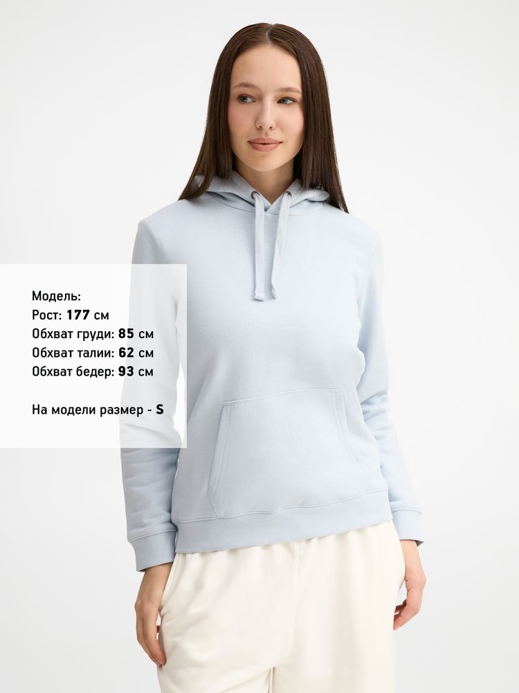 Толстовка женская Spencer Women, голубая, размер XXL