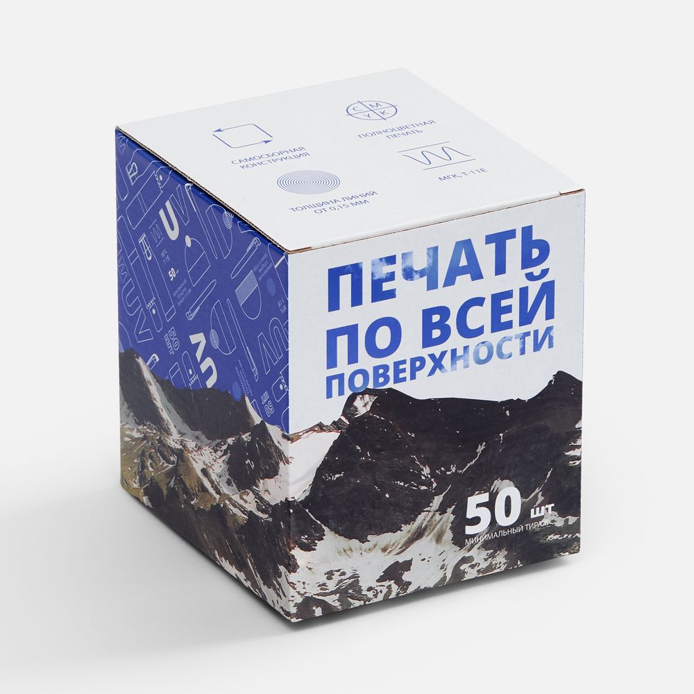 Печать на Коробка для кружки Mugful с печатью на заказ в Москве | К7