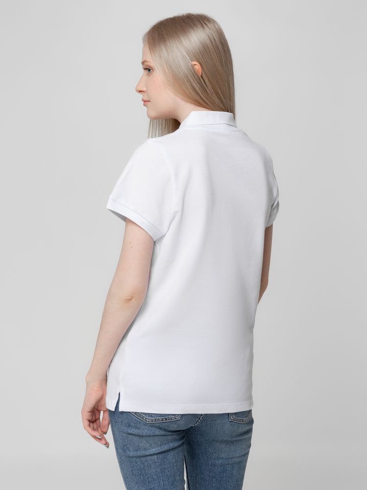 Рубашка поло женская Virma lady, белая, размер 3XL