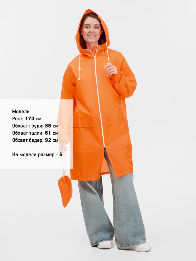 Дождевик Rainman Zip Pro оранжевый неон, размер L