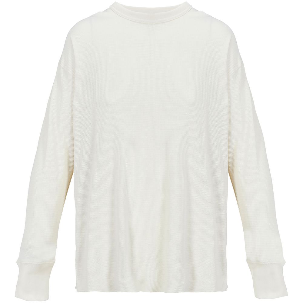 Футболка с длинным рукавом Thermal T, бежевая (неокрашенная), размер L