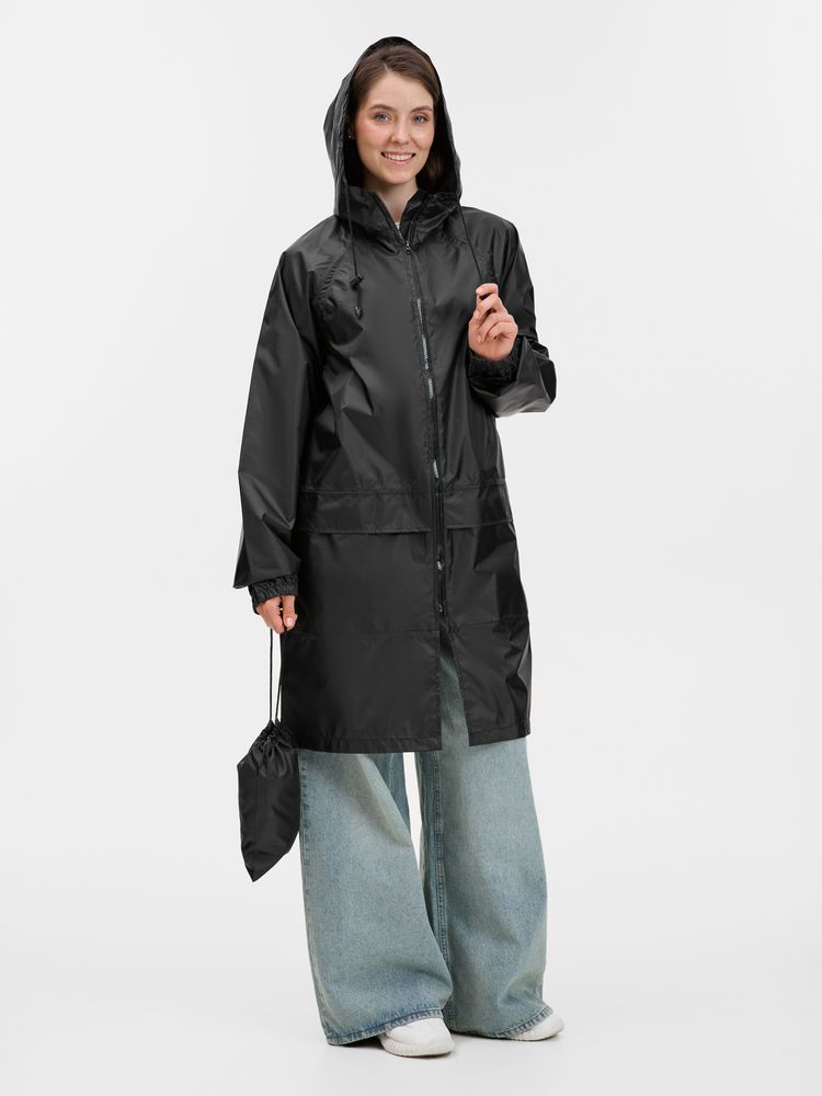 Дождевик Rainman Zip Pro черный, размер S