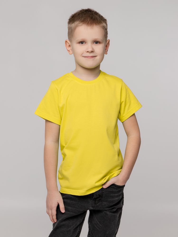 Футболка детская T-Bolka Kids, желтая, 10 лет