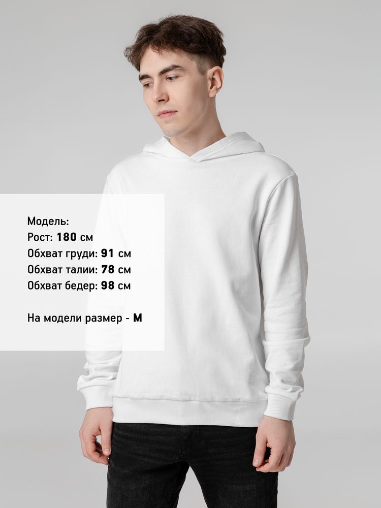 Худи Barta, белое, размер 3XL