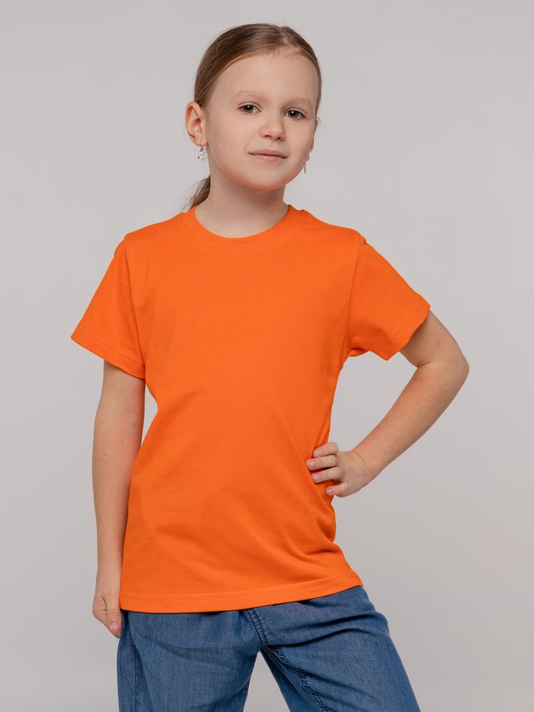 Футболка детская T-Bolka Kids, оранжевая, 12 лет