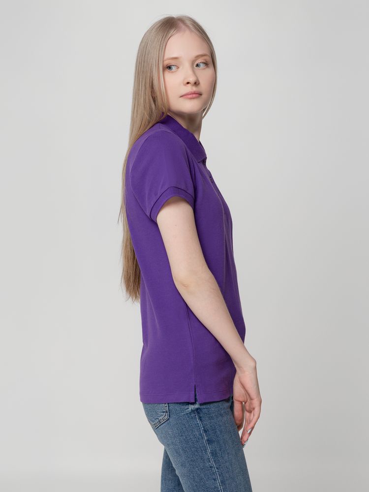 Рубашка поло женская Virma lady, фиолетовая, размер XXL